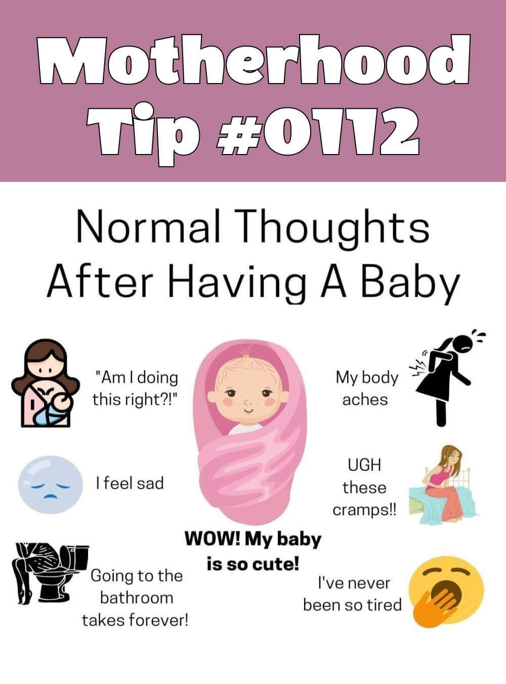Parenting and Pregnancy Infographic | Motherhood Tip #0112